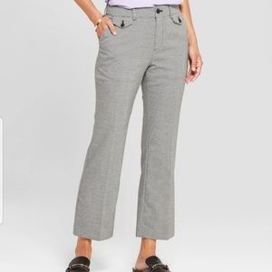 Plaid Kick Flare Pants - A New Day™ Black/White